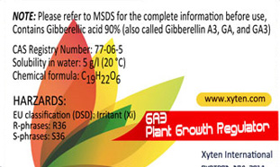 GA3 plant growth regulator